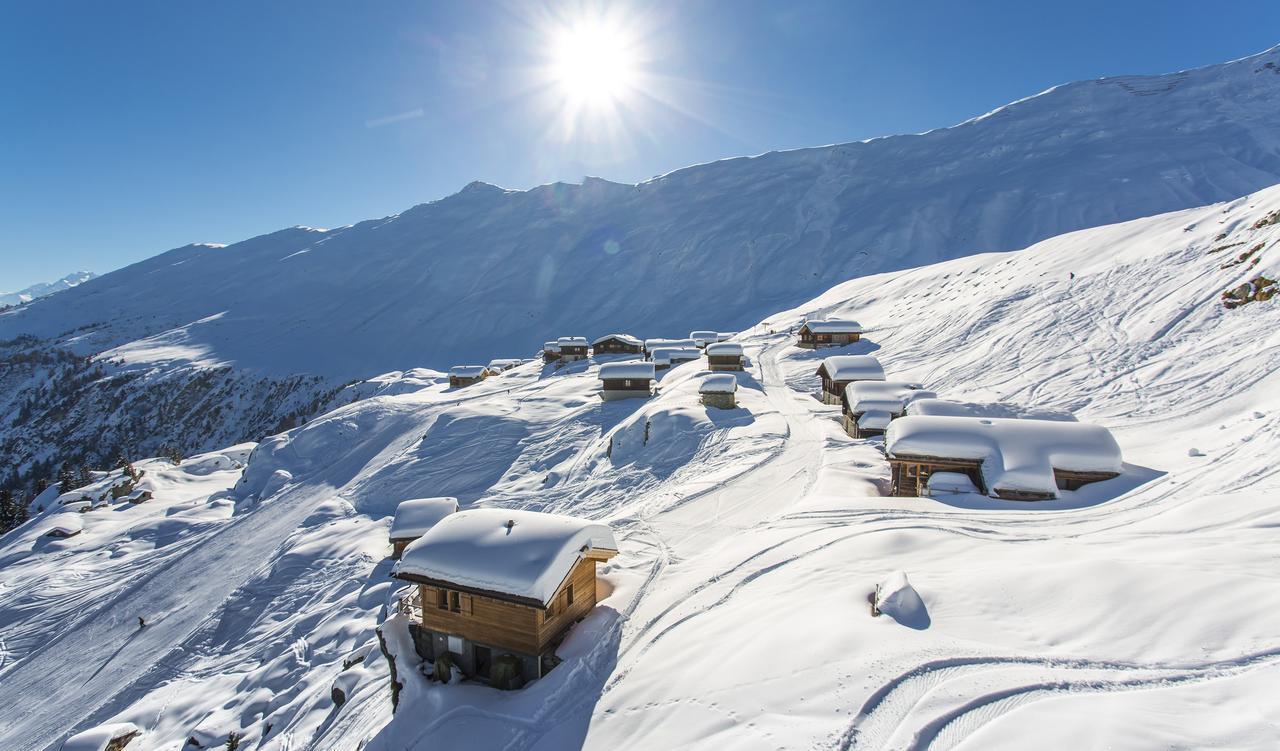 Apartamento Bergquell Haus D Blatten bei Naters Exterior foto