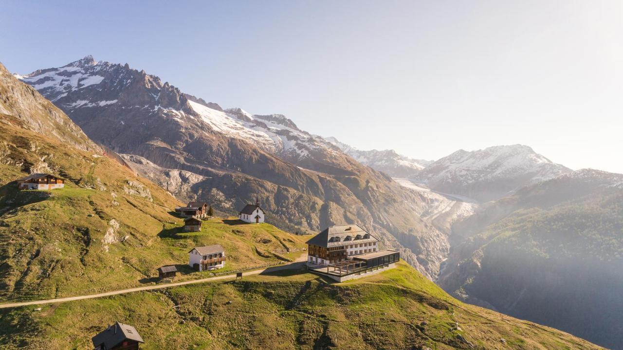 Apartamento Bergquell Haus D Blatten bei Naters Exterior foto