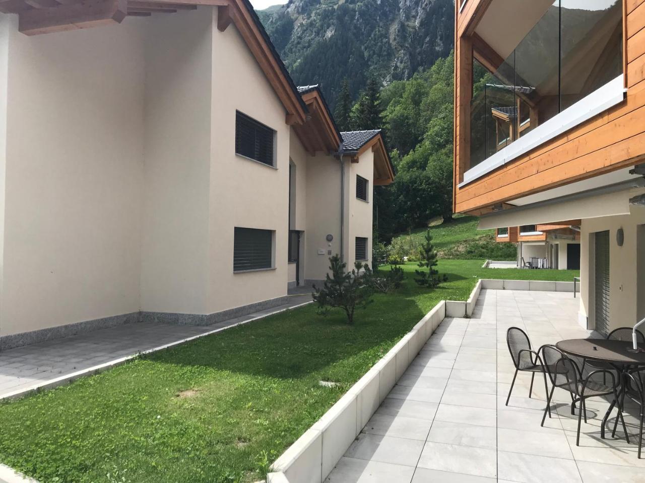 Apartamento Bergquell Haus D Blatten bei Naters Exterior foto